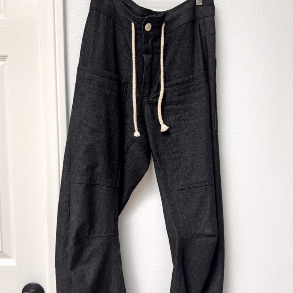 Longway Rope Jean in black denim